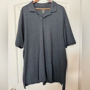 Men’s Red Head Brand Gray Polo. Size 2XL.
